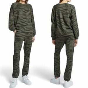 NEW Ragdoll $129 Zebra Print Joggers Size XS and Medium Available